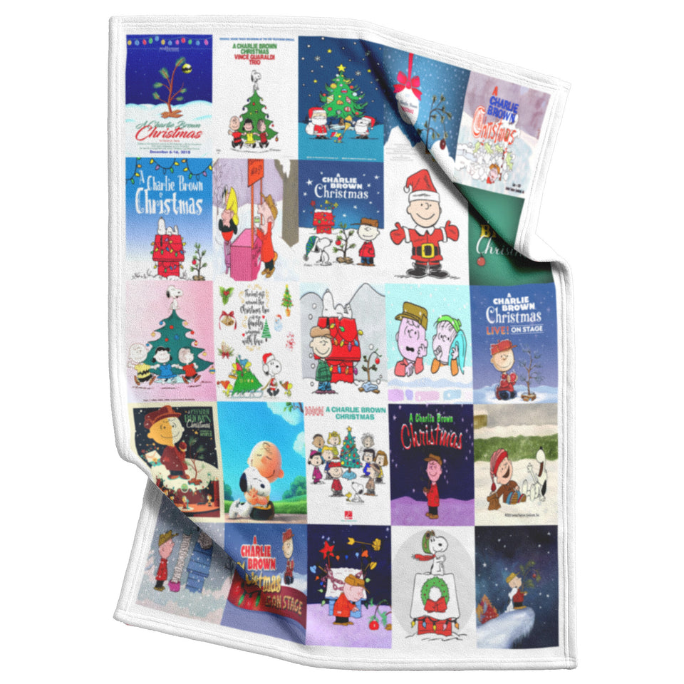Charlie Brown Christmas Blanket copy