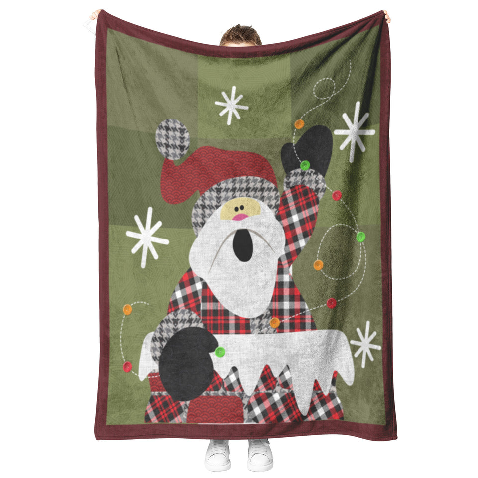 Christmas Santa Claus Blanket  - Quilt