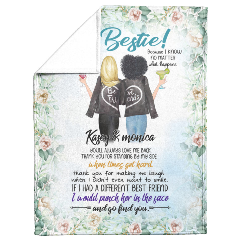 Custom Best Friend Blanket copy
