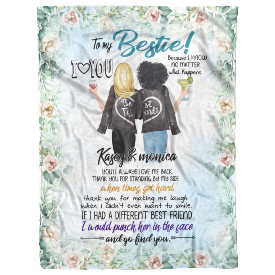 Custom Best Friend Blanket copy