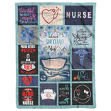 Custom Blanket for Nurse (Proudly Shipped from USA), Nurse Gifts for Women