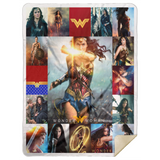Wonder Woman Blanket, Wonder Woman Movie Fleece, Sherpa Blanket MSHL Premium Mink Sherpa Blanket 60x80
