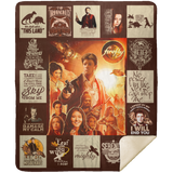 Firefly Blanket, Firefly TV series Fleece, Sherpa Blanket MSHM Premium Mink Sherpa Blanket 50x60