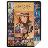 Stevie Ray Vaughan Blanket, Stevie Ray Vaughan For Fans Fleece, Sherpa Blanket - MSHL Premium Mink Sherpa Blanket 60x80