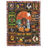 Dachshund - Halloween Blanket