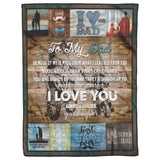 Dad Gifts Fathers Day Birthday Gifts From Daughter Throw Blanket