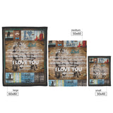 Dad Gifts Fathers Day Birthday Gifts From Daughter Throw Blanket copy