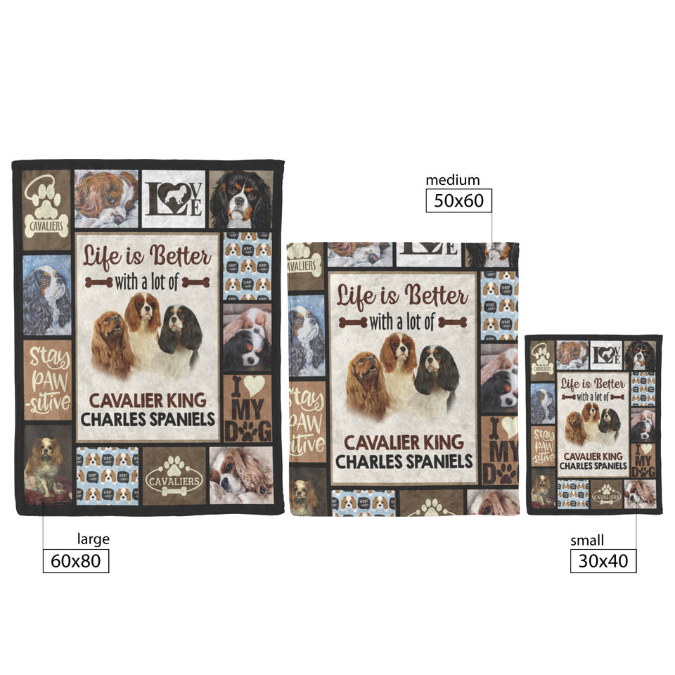 Dog Lover Quilt, Cavalier King Charles Spaniel Dog
