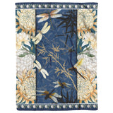 Dragonfly Four Season Christmas Blanket