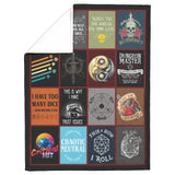 Dungeons and Dragons Blanket