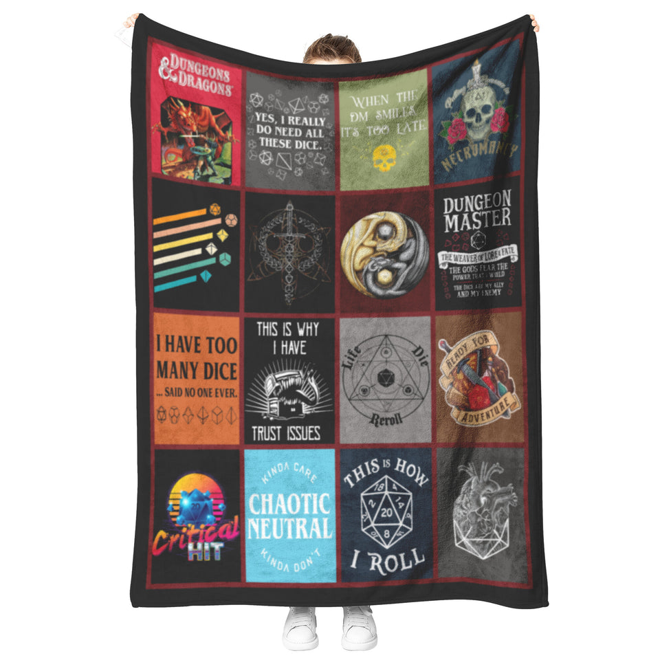 Dungeons and Dragons Blanket