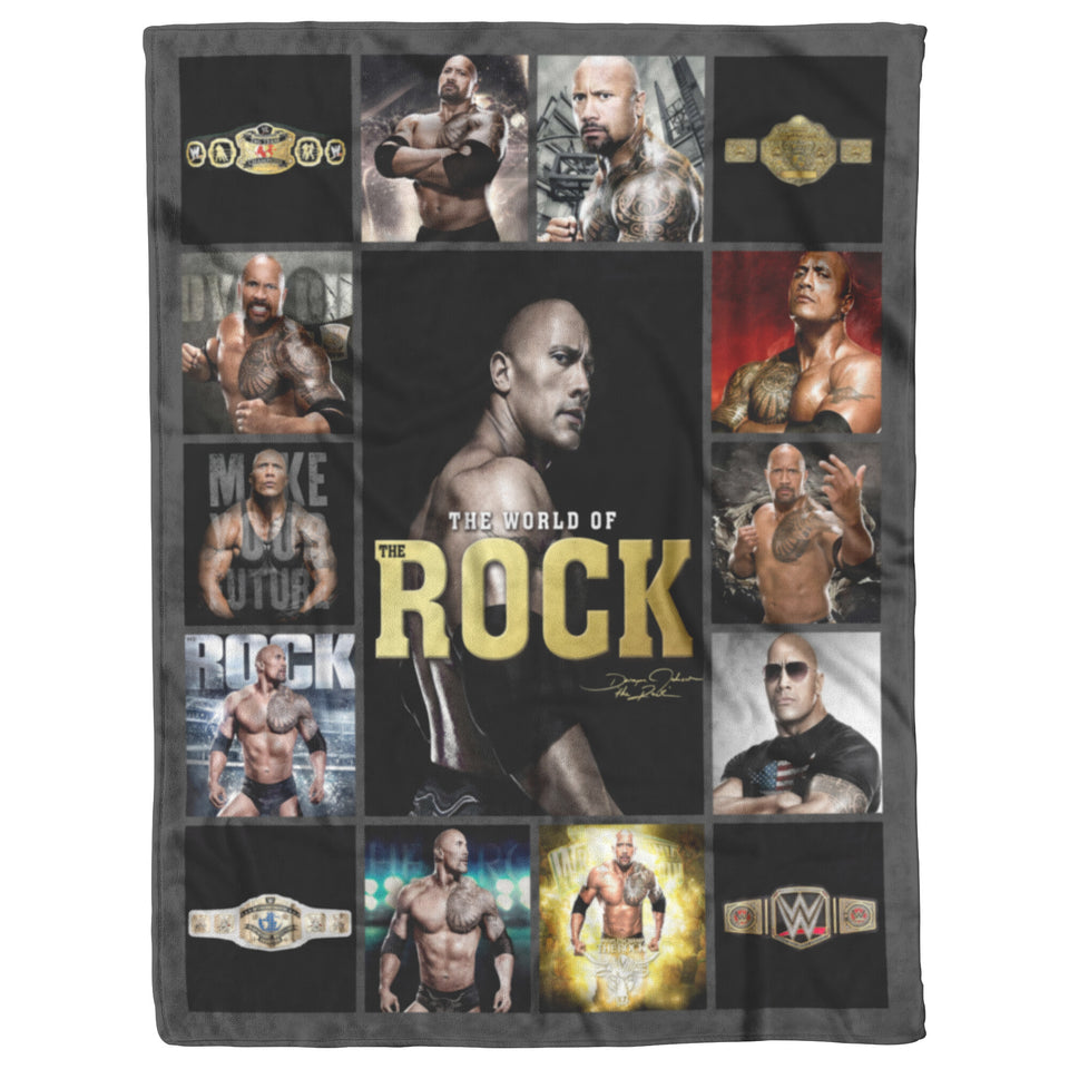 Dwayne Johnson Blanket