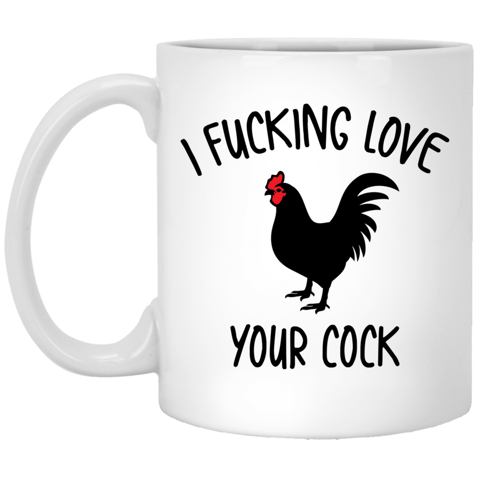 Naughty Gifts for Him, Mature Mug, Mature Coffee Mugs, I Effing Love Your Cock, Mature Gifts for Him, Funny Valentines Day Birthday Gift Boyfriend Hus 11Oz