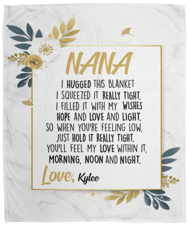 Kylee  - VPM Cozy Plush Fleece Blanket - 50x60