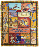 Wile E. Coyote and the Road Runner Blanket, Looney Tunes Fleece, Sherpa Blanket VPM Cozy Plush Fleece Blanket - 50x60