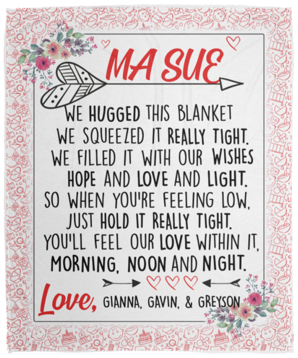 GIANNA, GAVIN, & GREYSON1 VPM Cozy Plush Fleece Blanket - 50x60