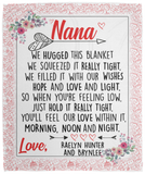 Raelyn Hunter and Brynlee - VPM Cozy Plush Fleece Blanket - 50x60