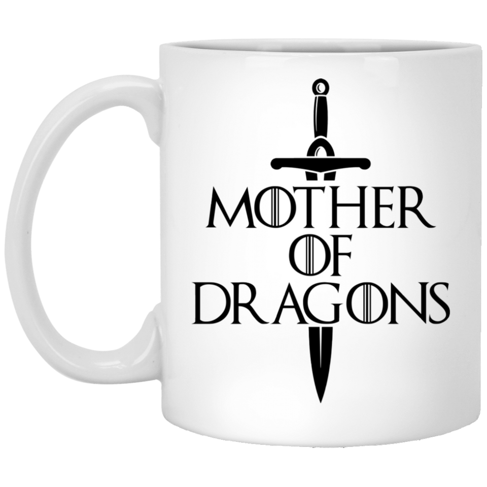 Mother of Dragons Coffee Mug, Game of Thrones Inspired Mother of Dragons Coffee Gift Mug, Dragons Coffee Mug, Mothers Day Gift, Mother's Day Coffee Mug, Mother's Day Funny Gift, Mom Birthday Gift 11oz