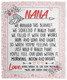 Nevaeh, Braiden, Joe, Leah, Kevin, Preston, Malaki, Larry, Addison, Ariea - VPM Cozy Plush Fleece Blanket - 50x60