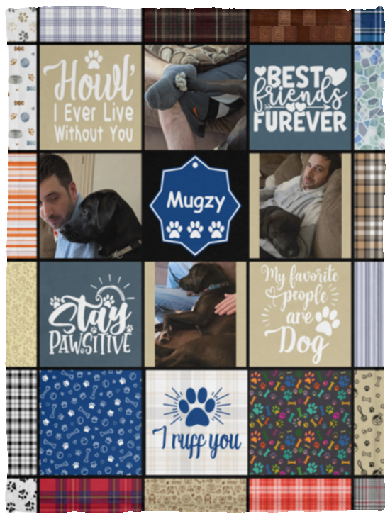 Mugzy - VPS Cozy Plush Fleece Blanket - 30x40