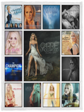 Carrie Underwood Albums Sherpa Throw Blanket Quilt for Bedroom Living Room VPS Cozy Plush Fleece Blanket - 30x40