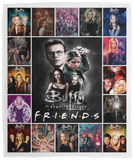 Buffy the Vampire Slayer Blanket, Buffy the Vampire Slayer - friends Quilt - VPM Cozy Plush Fleece Blanket - 50x60