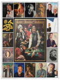 Kenny Rogers Blanket Kenny Rogers For Fan Quilt Fleece Sherpa Throw- VPS Cozy Plush Fleece Blanket - 30x40