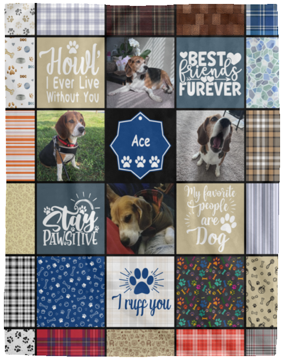 ace - VPL Cozy Plush Fleece Blanket - 60x80