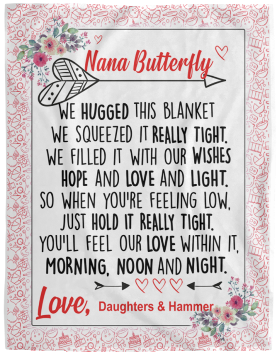 Daughters & Hammer - VPL Cozy Plush Fleece Blanket - 60x80