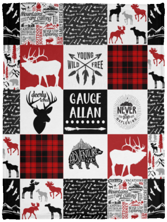 Gauge allan - VPS Cozy Plush Fleece Blanket - 30x40