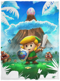 Link's awakening Blanket 30x40 - VPS Cozy Plush Fleece Blanket - 30x40