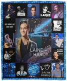 Laine Hardy Blanket, American Idol season 17 Fleece, Sherpa Blanket VPM Cozy Plush Fleece Blanket - 50x60