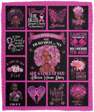 Alkeria Monae Davis - VPM Cozy Plush Fleece Blanket - 50x60