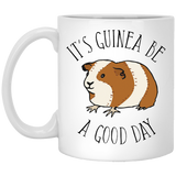 Guinea Pig Mug, Punny Coffee Mug, Funny Coffee Mug, Coworker Gift, Funny Gift, Guinea Pig Gift, 11oz Ceramic Coffee Cup, Gift For Coffee Lover