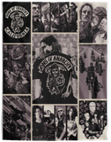 Sons Of Anarchy Blanket Sons Of Anarchy Quilt Sons of Anarchy Reaper Blanket VPL Cozy Plush Fleece Blanket - 60x80