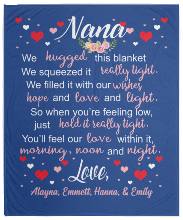 Alayna, Emmett, Hanna, & Emily - VPM Cozy Plush Fleece Blanket - 50x60