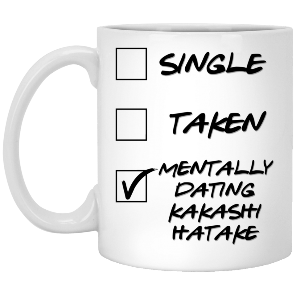 Funny Kakashi Hatake Cosplay Costume Lover Mug, Coffee, Tea Cup. Ideal Novelty Gift for Naruto Fans Manga, Otaku, Japan, Naruto, Japanese Anime Lovers. 11 oz.