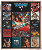 Van Halen V1 Blanket Fleece Sherpa Throw Quilt Blanket for Bedroom Sofa VPM Cozy Plush Fleece Blanket - 50x60