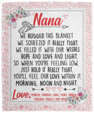 Morgen, Madisen, Graci, Merci, Parker, Maeghen, Paisley, and Miles - VPM Cozy Plush Fleece Blanket - 50x60