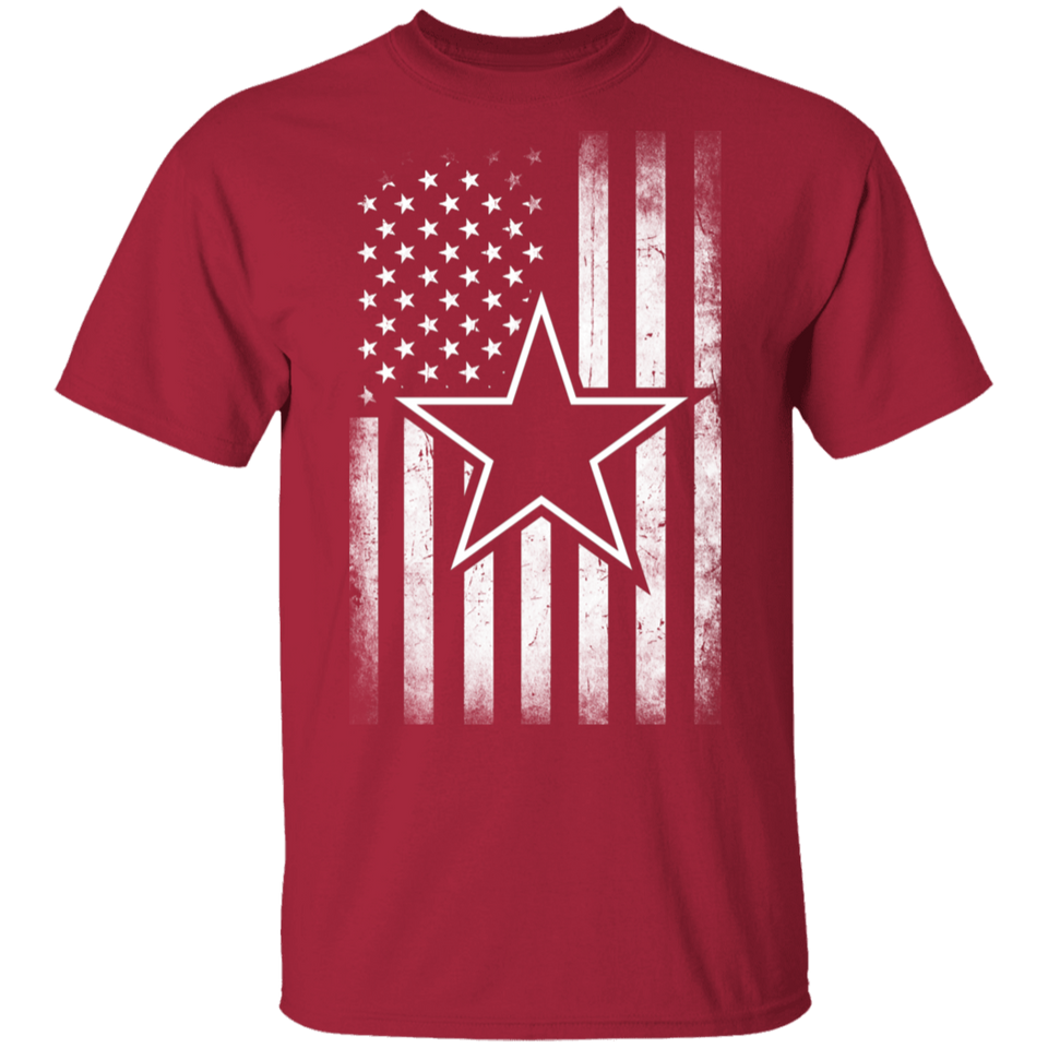 Dallas Cowboys Shirt, Cowboy Flag football Dallas Fans T-Shirt (Men's T-Shirt)