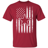 Dallas Cowboys Shirt, Cowboy Flag football Dallas Fans T-Shirt (Men's T-Shirt)