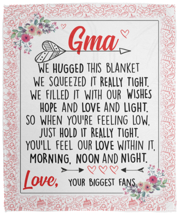 Your biggest fans - VPM Cozy Plush Fleece Blanket - 50x60