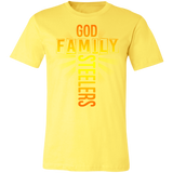 God Family Steelers T-Shirt Steelers Fan Unisex Jersey Short-Sleeve Tshirt