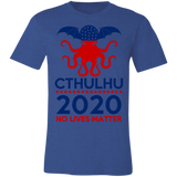 Cthulhu 2020 No Lives Matter T Shirt, Cthulhu T Shirt - 3001C Unisex Jersey Short-Sleeve T-Shirt