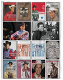 George Strait Blanket, George Strait Complication Albums Fleece, Sherpa Blanket VPL Cozy Plush Fleece Blanket - 60x80