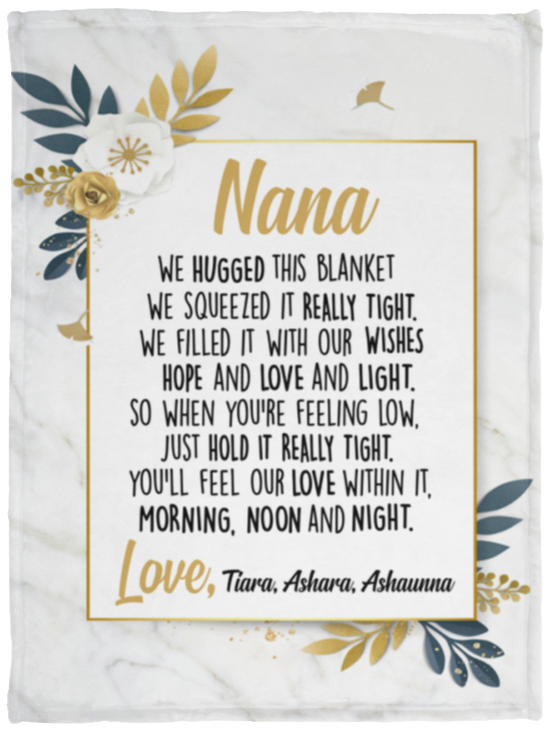 Tiara, Ashara, Ashaunna - VPS Cozy Plush Fleece Blanket - 30x40