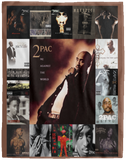 Tupac Shakur Blanket, 2Pac Rapper Fleece, Sherpa Blanket For Fans - VPL Cozy Plush Fleece Blanket - 60x80