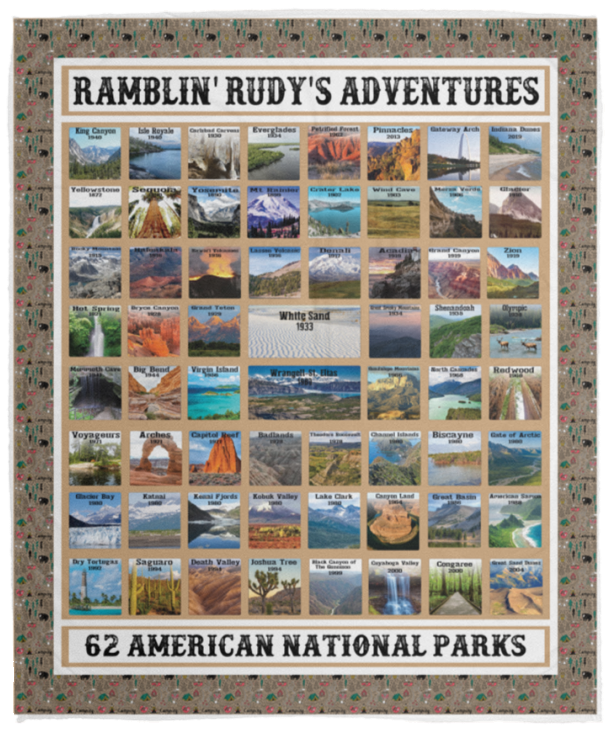 Ramblin' Rudy's Adventures - VPM Cozy Plush Fleece Blanket - 50x60