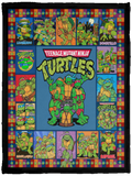 Teenage Mutant Ninja Turtles Blanket, Ninja Turtles Fleece, Sherpa Blanket - VPS Cozy Plush Fleece Blanket - 30x40