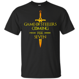 Game of Steelers Coming for Seven T-Shirt, Funny T-shirt for Steelers Fans G200 Gildan Ultra Cotton T-Shirt b